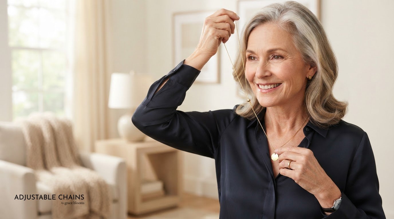 Clasp-Free Necklaces for Seniors: Stylish & Easy Dressing