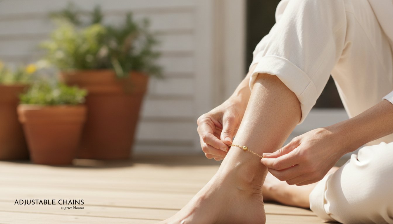 My Secrets for Easy to Put On Anklets That Fit Every Time