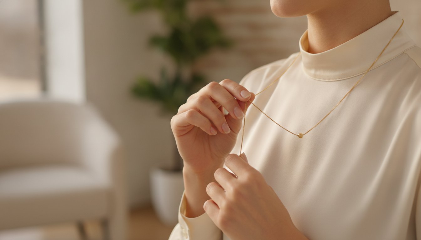 The Benefit of a Sliding Bead Adjustable Necklace: Style and Ease Combined