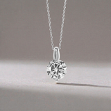 Tessa Brilliant CZ Adjustable Necklace (Silver)
