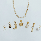 Pearl Charm (Gold)