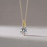 Tessa Brilliant CZ Adjustable Necklace (Gold)