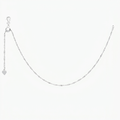 Addie Adjustable Necklace Extender (Silver)