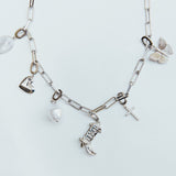 Cowboy Boot Charm (Silver)