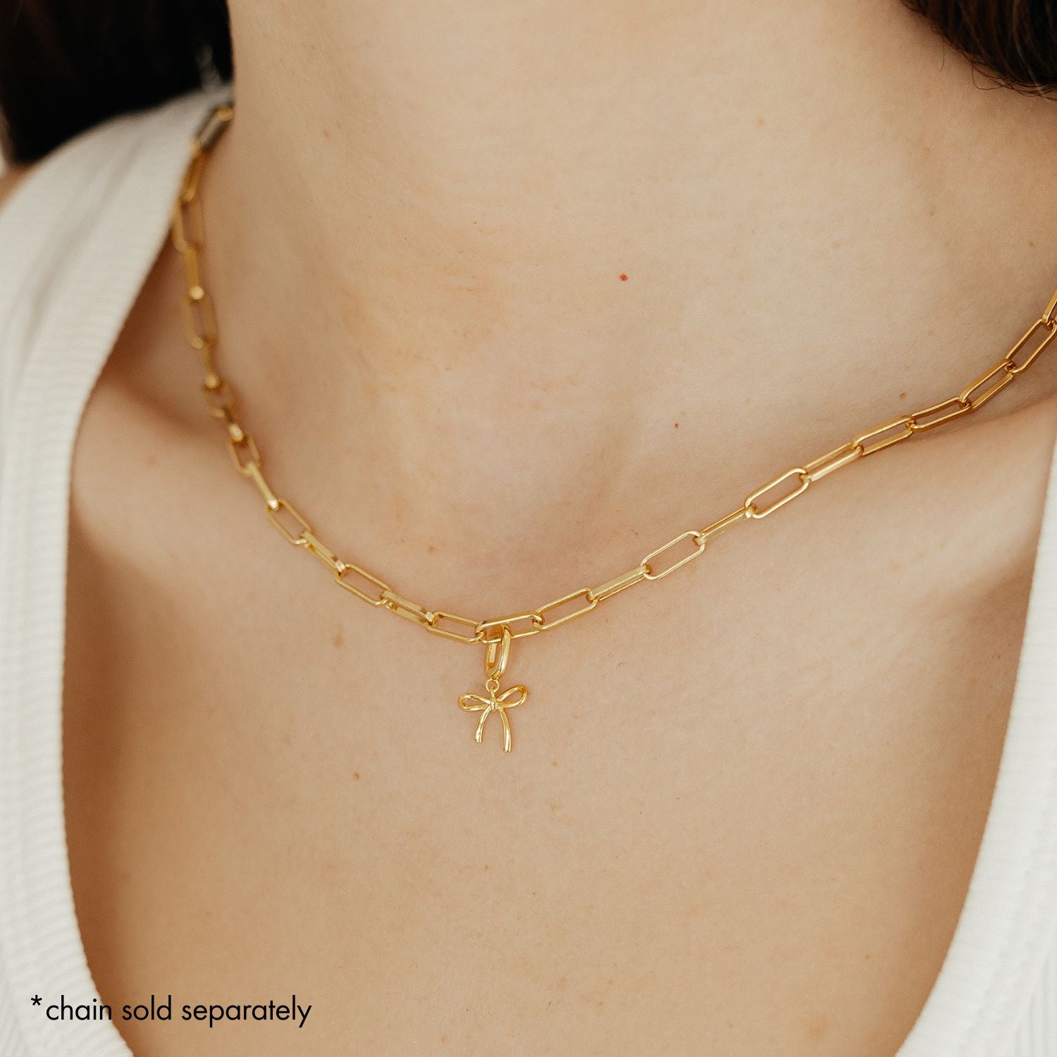 Bow Charm (Gold)