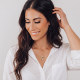 Snow Lace Wildflower Adjustable Necklace