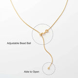 Sienna Snake Adjustable Threader Chain 18" (Gold)