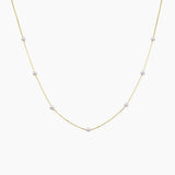 Meg Station Adjustable Necklace (Gold)