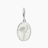 Birth Flower Charm (Silver)