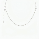 Addie Adjustable Necklace Extender (Silver)