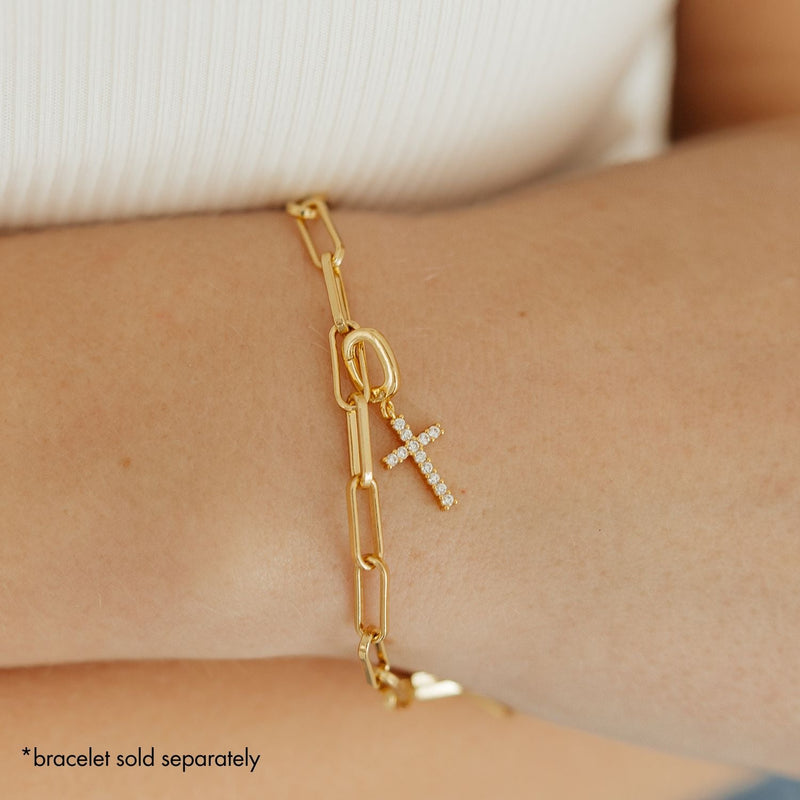 Cross Charm (Gold)