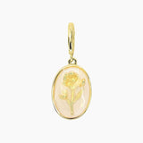 Birth Flower Charm (Gold)
