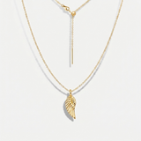 Angel Wing Adjustable Necklalce (Gold)